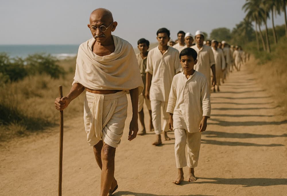 Mahatma Gandhi immersive learning experience thumbnail