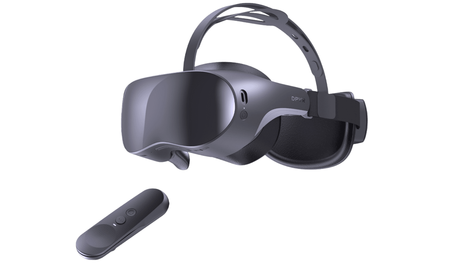 Sensible-VR education headset shown from the front and side